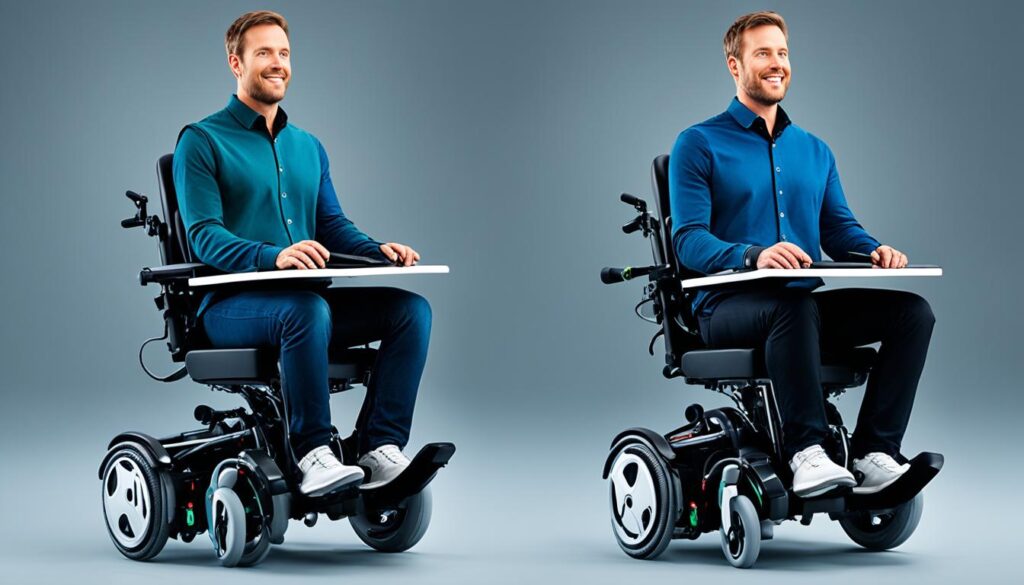 站立電動輪椅