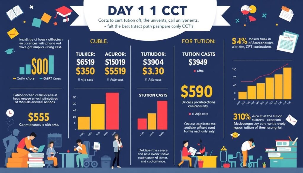 Day 1 CPT universities tuition costs