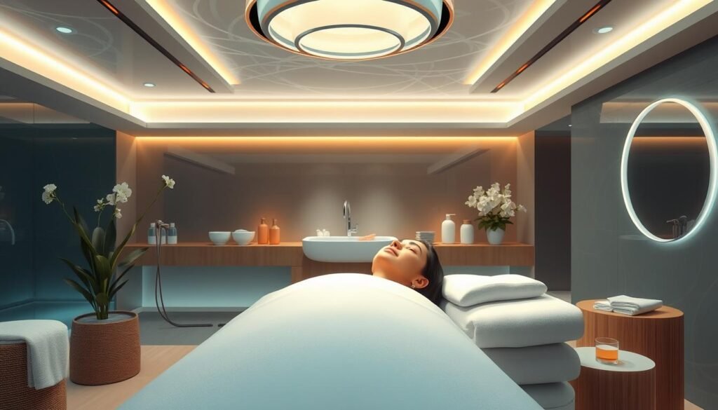 Generate an image of Oligio X treatment at Glowin' Beaute Generate an image of Oligio X treatment at Glowin' Beaute