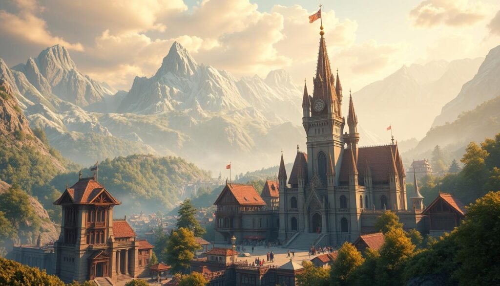 A stunning landscape depicting the key features of the UTown rsg雷神 game. In the foreground, a majestic castle stands tall, its intricate details and elegant architecture capturing the player's attention. In the middle ground, a bustling town comes to life, with colorful buildings, busy markets, and lively characters going about their daily routines. The background showcases a breathtaking mountainous terrain, with towering peaks and lush, verdant forests, creating a sense of depth and grandeur. The lighting is soft and warm, casting a golden glow over the scene and evoking a sense of tranquility and wonder. The overall composition and attention to detail draw the viewer into the immersive world of UTown rsg雷神, inviting them to explore and experience the game's captivating features and rules. A stunning landscape depicting the key features of the UTown rsg雷神 game. In the foreground, a majestic castle stands tall, its intricate details and elegant architecture capturing the player's attention. In the middle ground, a bustling town comes to life, with colorful buildings, busy markets, and lively characters going about their daily routines. The background showcases a breathtaking mountainous terrain, with towering peaks and lush, verdant forests, creating a sense of depth and grandeur. The lighting is soft and warm, casting a golden glow over the scene and evoking a sense of tranquility and wonder. The overall composition and attention to detail draw the viewer into the immersive world of UTown rsg雷神, inviting them to explore and experience the game's captivating features and rules.