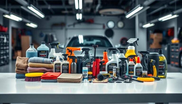 洗車用品種類展示