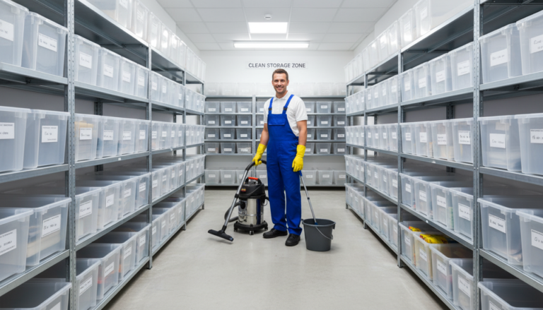 辦公室儲物區域清潔